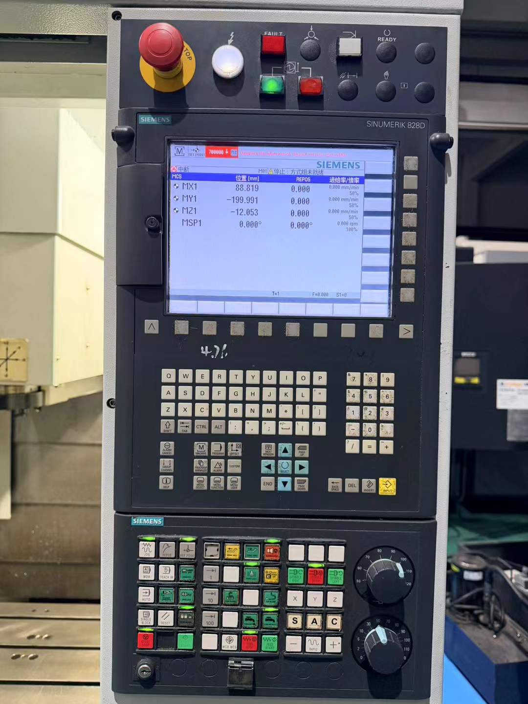 Used Hardinge GX 480 DT Vertical Drilling and Tapping Center photo 3