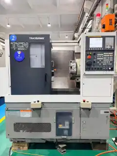 Used Takisawa TCN-2100 CL 3 CNC Horizontal Lathe with FANUC 0i-TF photo 3