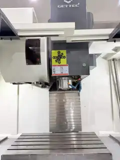 Two Units Gidete 855 CNC Vertical Machining Center with Mitsubishi M 80 photo 2