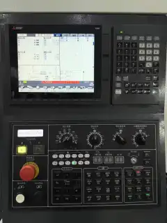 Two Units Gidete 855 CNC Vertical Machining Center with Mitsubishi M 80 photo 7