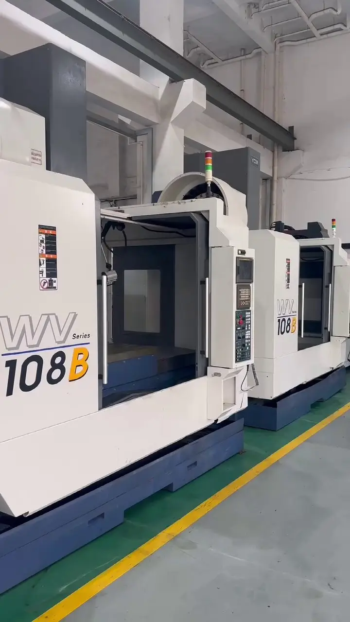 Two Units YCM WV 108 B Vertical Machining Centers with FANUC 200 i video thumbnail