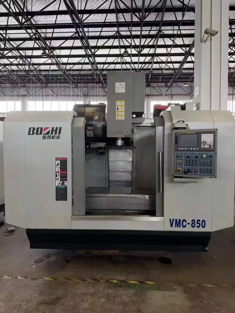 Used Baoji 850 Machining Center with FANUC MD photo 1