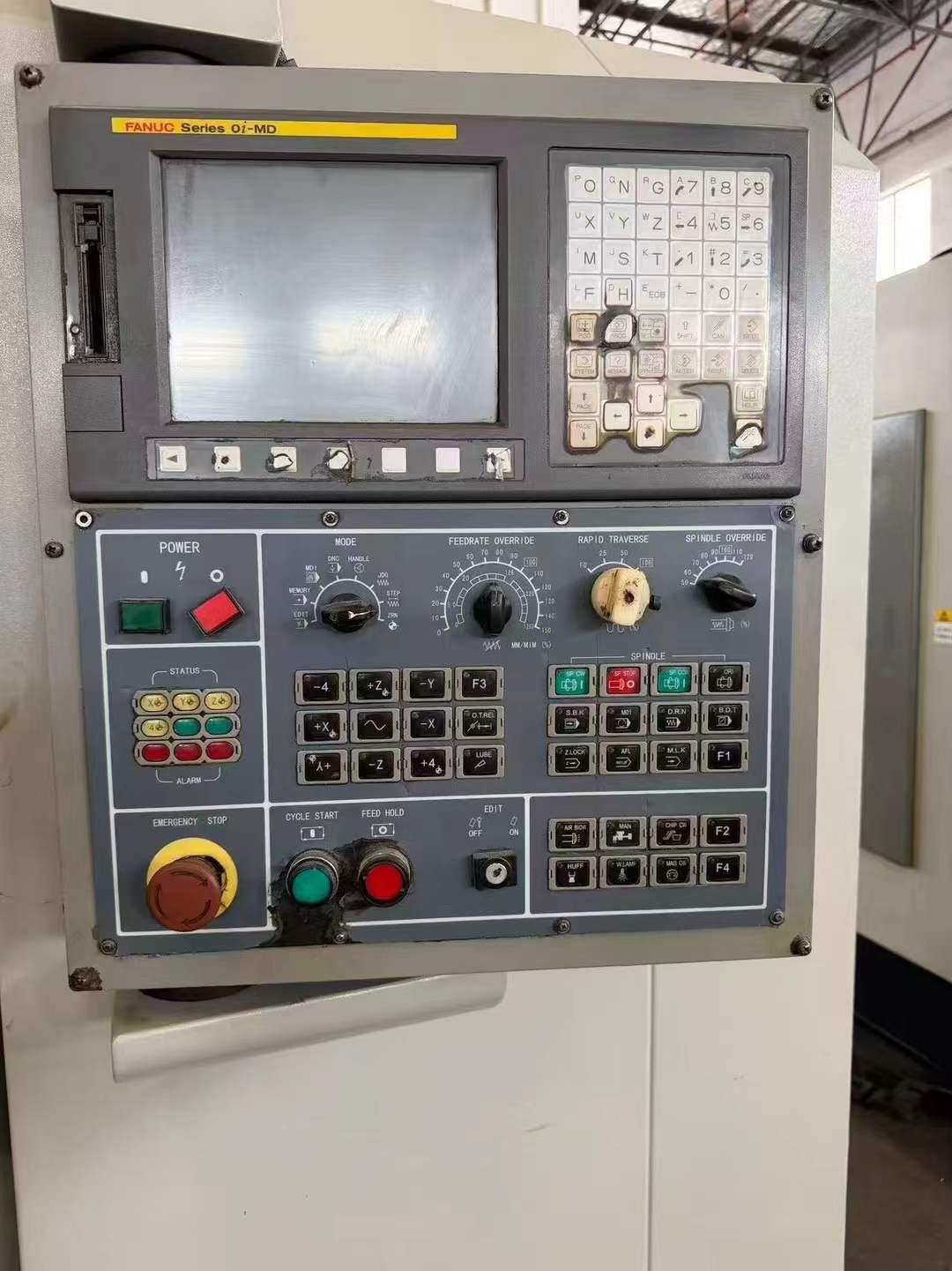 Used Baoji 850 Machining Center with FANUC MD photo 2