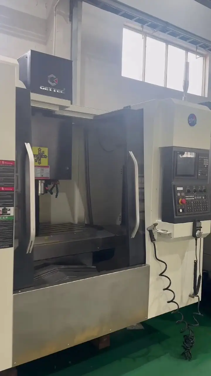 Used Jidete VMC-855 SL Vertical Machining Center with Mitsubishi M 80 video thumbnail