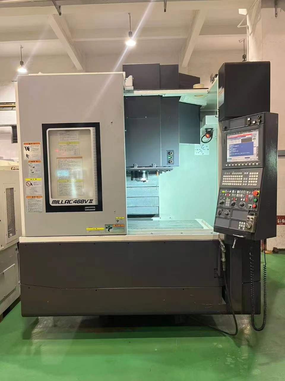 Used Okuma MILLAC 468 V-II Vertical Machining Center for Sale photo 2