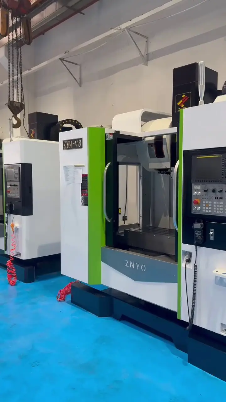 Used Zhengyou CNC ZYM-V 8 Vertical Machining Center with FANUC 0i-MF Plus video thumbnail