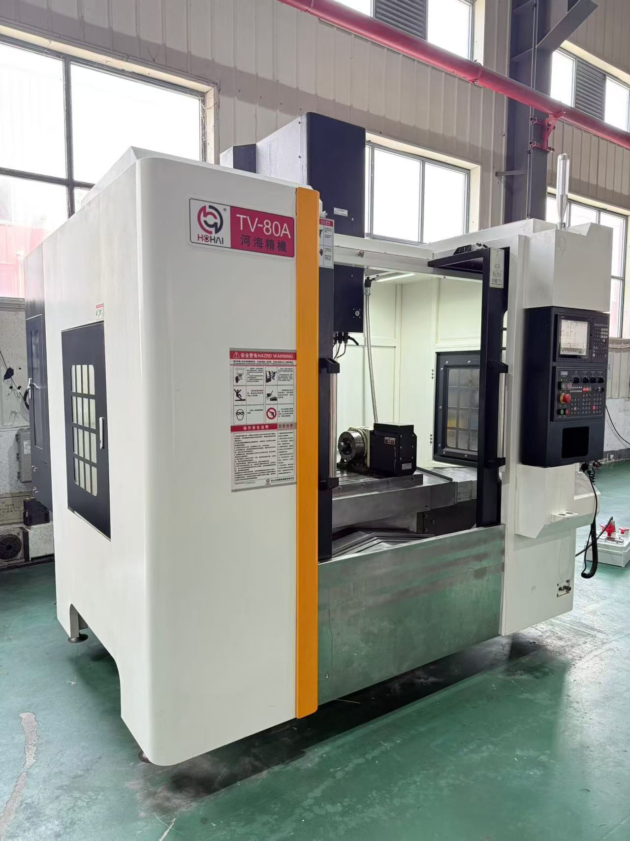 Hehai Jingji TV 80 A Vertical Machining Center with Mitsubishi M 80 Control (4 Units Available) photo 2