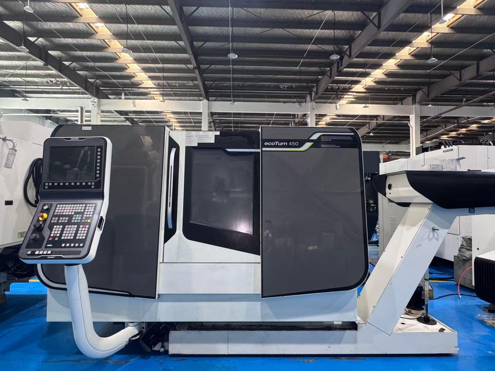 เครื่องกลึง CNC DMG MORI Ecoturn 450 มือสอง พร้อม Siemens 840 D sl