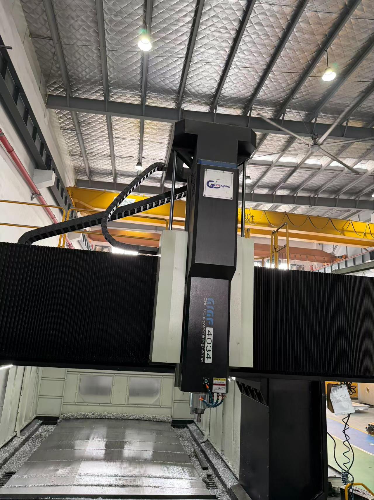 Used Guosheng 4034 High-Speed Gantry Machining Center with Fanuc MF Plus photo 2