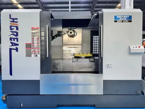 Pusat Pemesinan Horizontal Satu Stasiun Hagerite HGW-630 Bekas