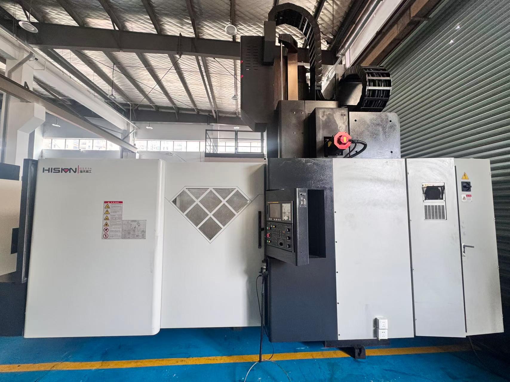 Used Haitian GLU 16 x 20 CNC Gantry Milling Machine with Fanuc Oi-MF photo 1