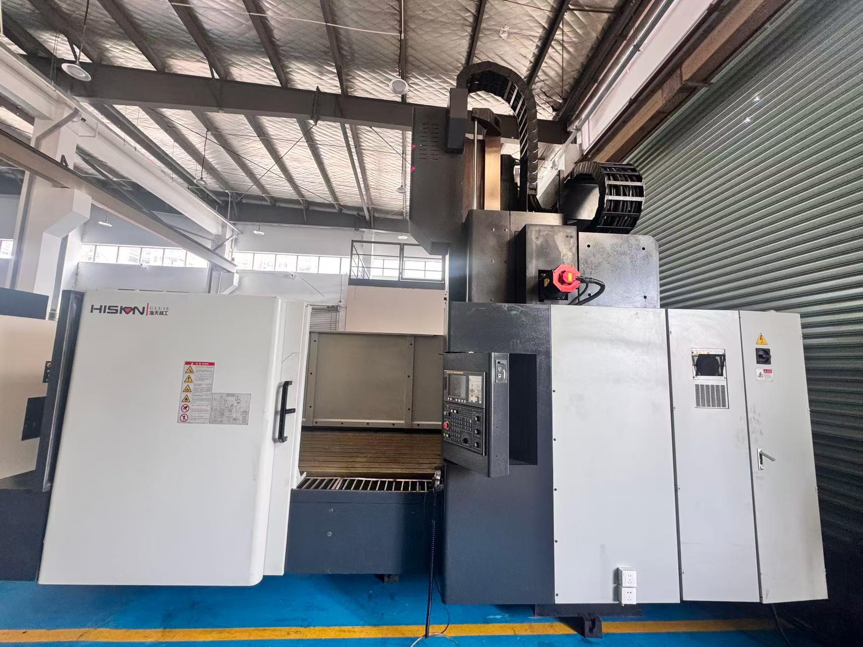 Used Haitian GLU 16 x 20 CNC Gantry Milling Machine with Fanuc Oi-MF photo 2
