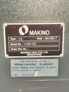 Used Makino F 5 High-Speed Vertical Machining Center photo 9