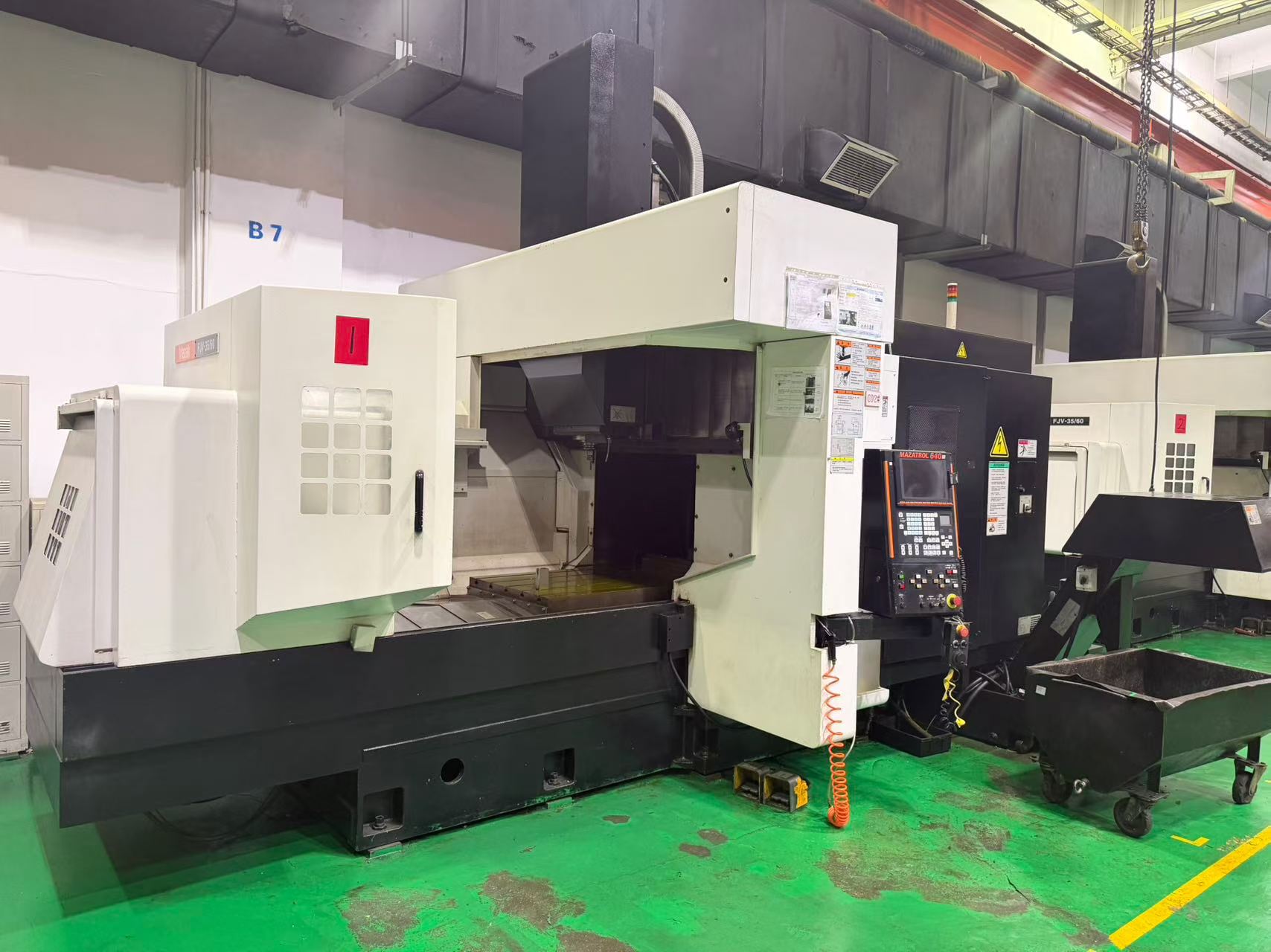 Used Mazak FJV-35/60 Vertical Machining Center photo 2