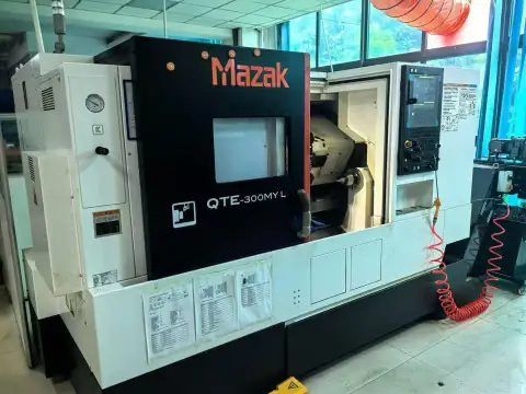 Torno CNC Mazak QTE-300 MYL Turn-Mill de segunda mano
