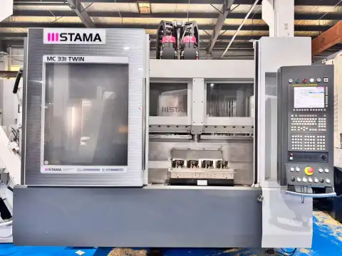 Dijual Pusat Pemesinan Spindle Ganda STAMA MC 331 Bekas