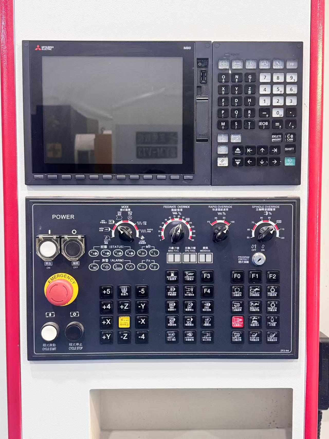 Weite VMC-1160 HL Vertical Machining Center with Mitsubishi M 80 photo 2