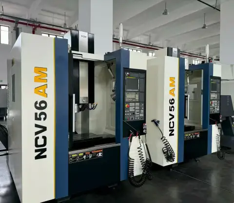 Used YCM NCV 56 AM Vertical Machining Center with FANUC 0i-MF