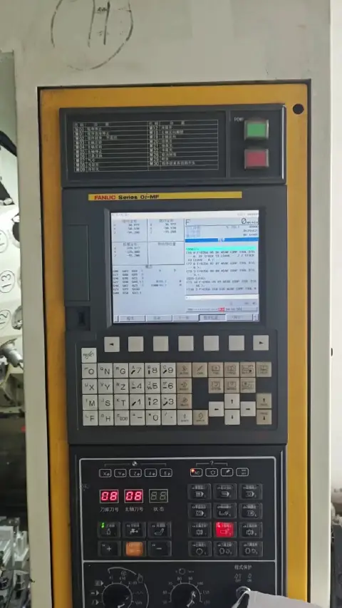 مركز حفر ولولبة مستعمل Zhengyou T-5 مع FANUC 0i-MF