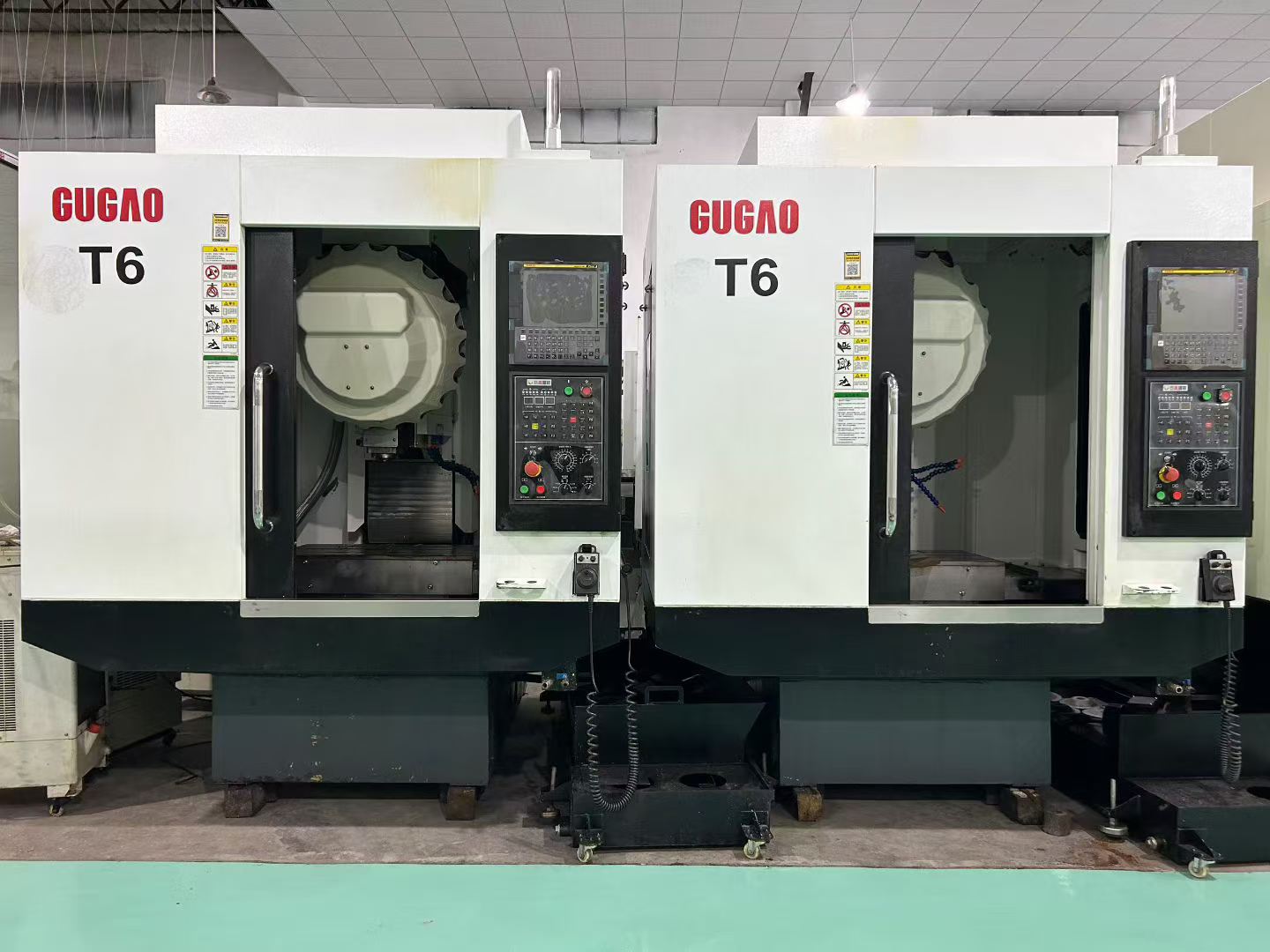 2 Units Jugao T 6 Drilling/Tapping Center with FANUC MF Plus, 20,000 RPM
