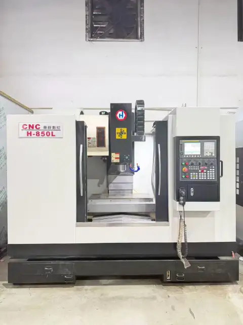 Centro de mecanizado vertical Huaqun 850 usado con FANUC MD