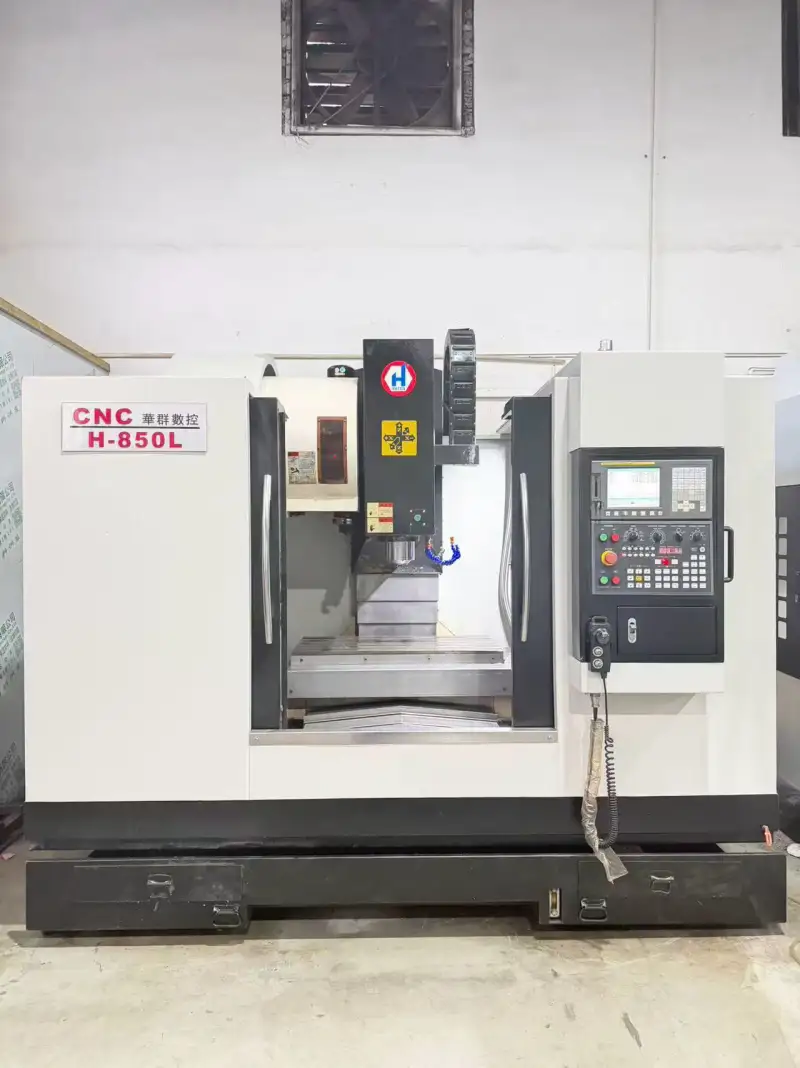 Used Huaqun 850 Vertical Machining Center with FANUC MD photo 1