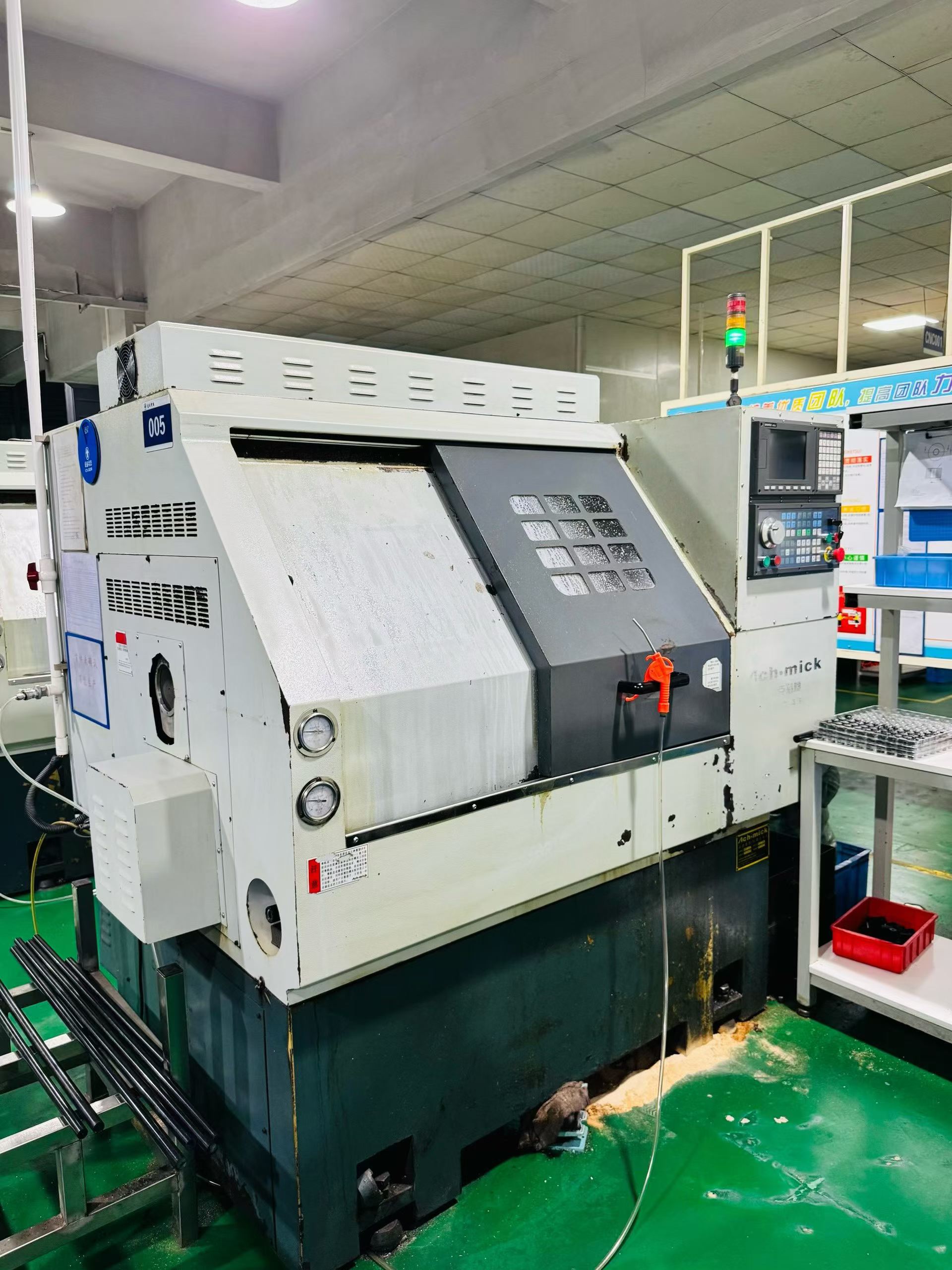 Two Used MICK 46 CNC Lathes In-Place for Sale
