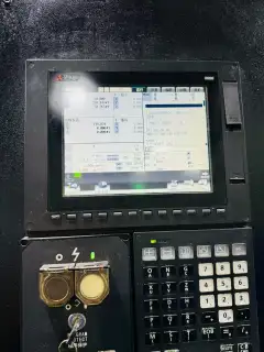 Two Same-Model T 6 Drilling and Tapping Centers with Mitsubishi M 80 and 5 th Axis for Sale photo 3