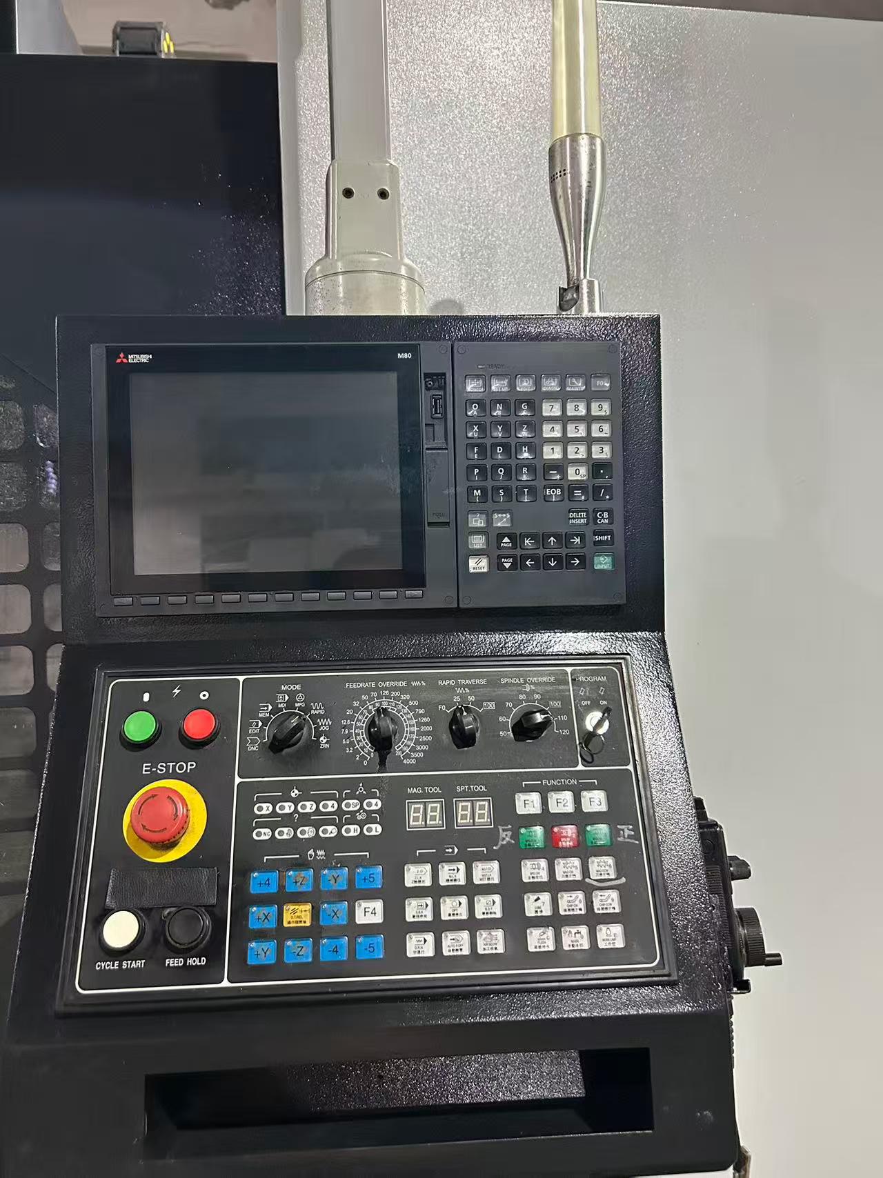 Used Shirong 1380 Machining Center with Mitsubishi M 80 Control photo 4