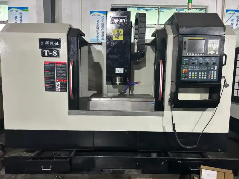 Used Taiqun 850 Vertical Machining Center with Fanuc MD Control photo 1
