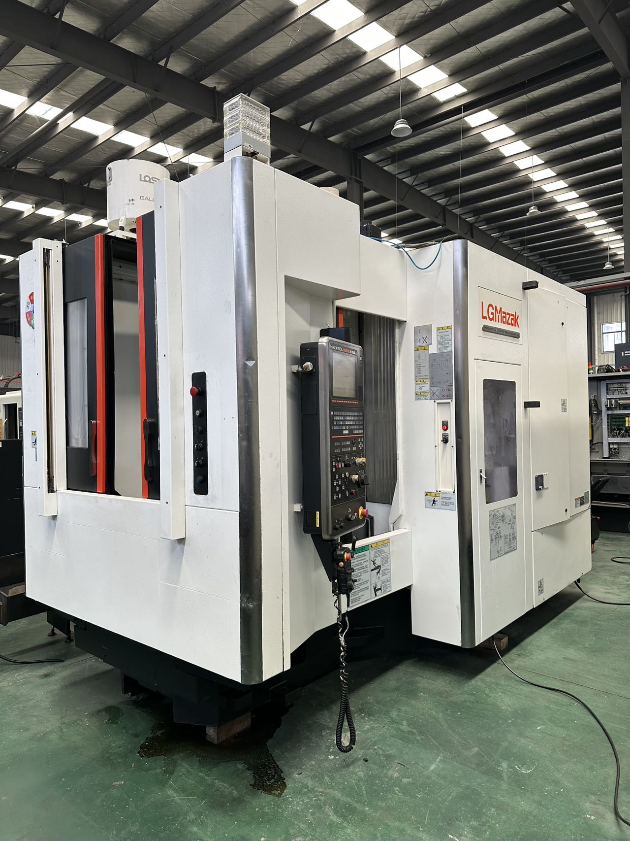 Б/у однопозиционный горизонтальный обрабатывающий центр Mazak HCN 5000 IIIL