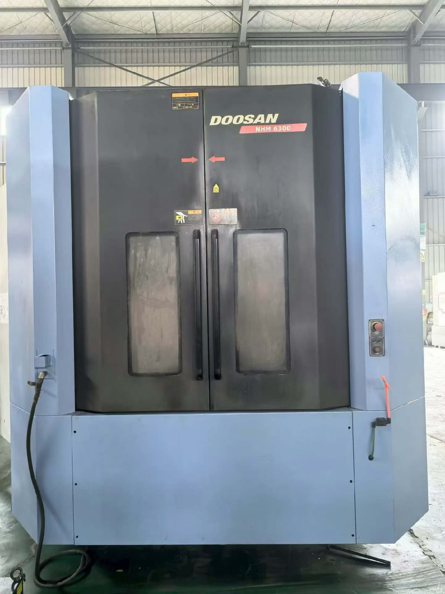 Used Doosan NHM 6300 Heavy-Duty Horizontal Machining Center photo 2
