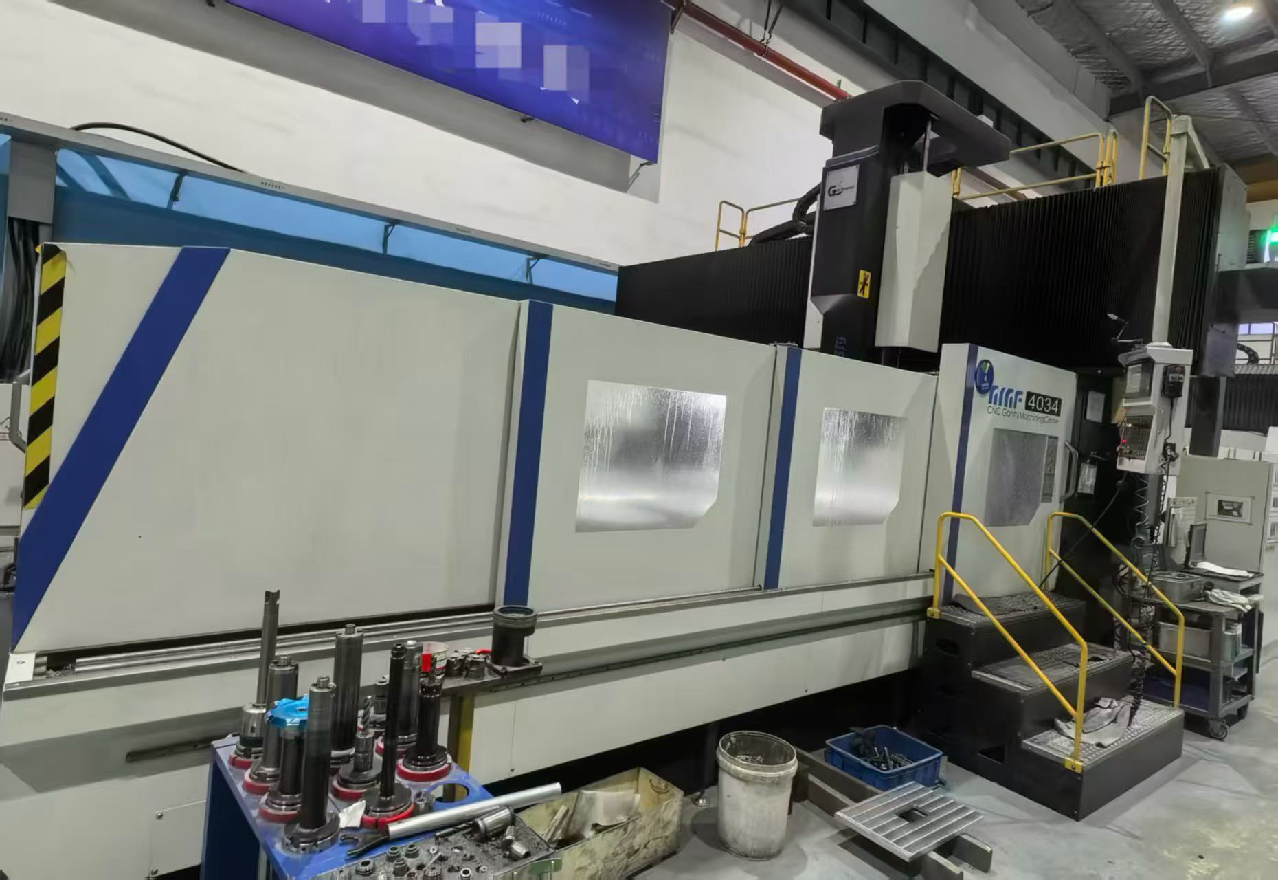 Used Guosheng 4028 Gantry Machining Center with Fanuc photo 2