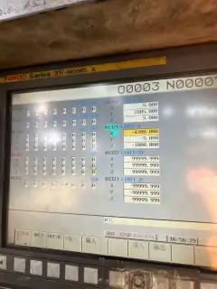 Used Haitian 4228 Heavy-Duty Gantry Machining Center with FANUC 31 i photo 2