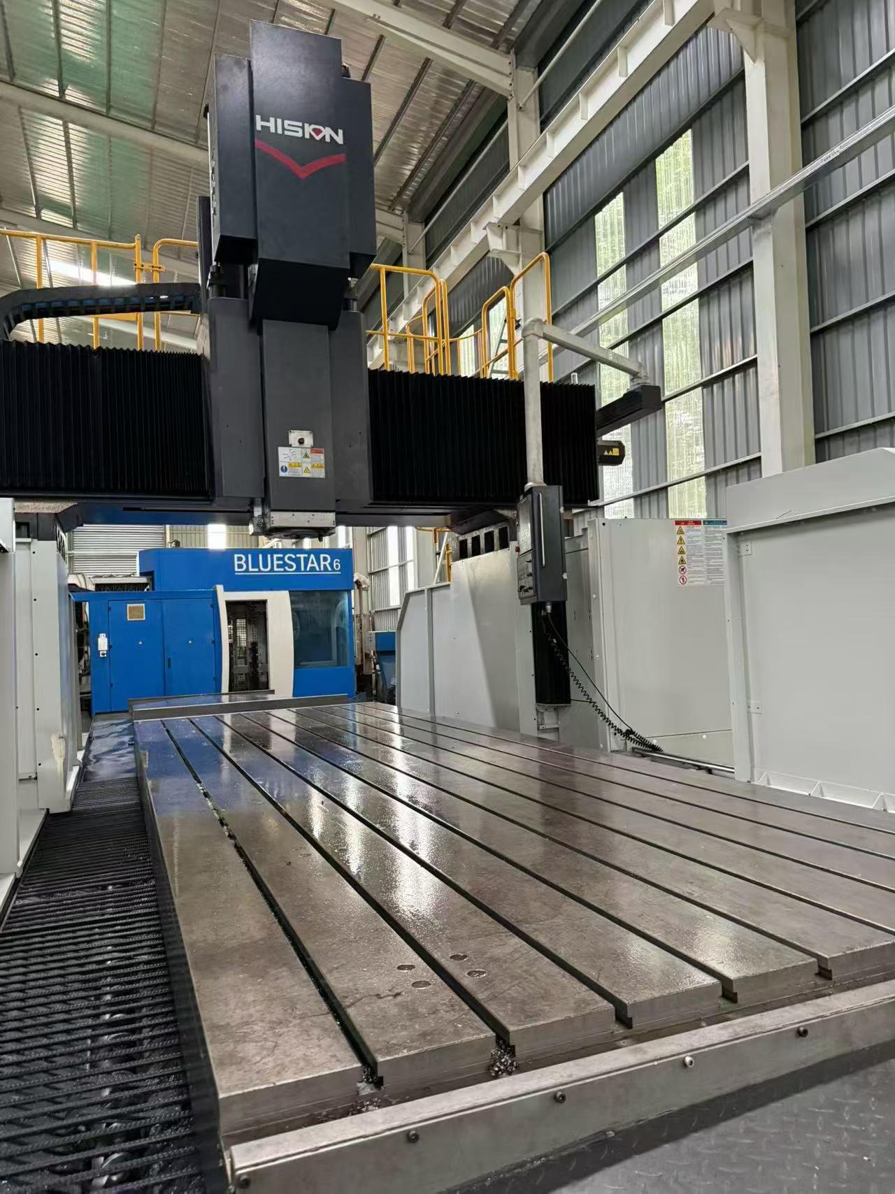 Used Haitian 6028 Gantry Machining Center with Fanuc MF Control photo 2