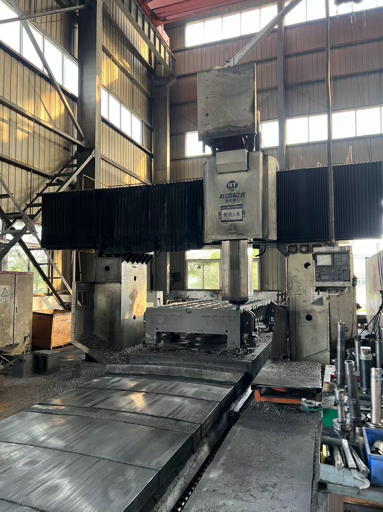 Used Haitian 6036 Super-Heavy-Duty Gantry Machining Center with FANUC photo 2