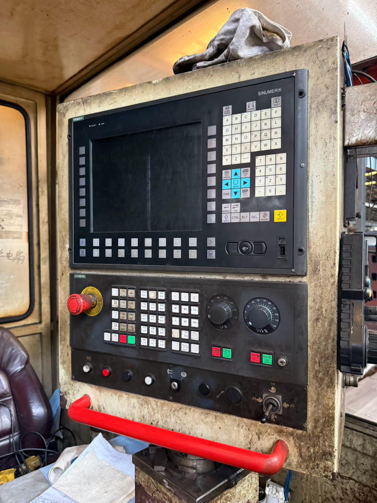 Used Kunming TK 6920 A CNC Floor-Type Boring and Milling Machine with Siemens photo 5