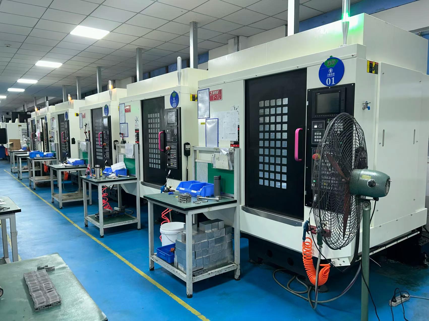 Used Qiaofeng T-7 C Vertical Machining Center with Mitsubishi M 80 Control – 12 Units Available photo 1