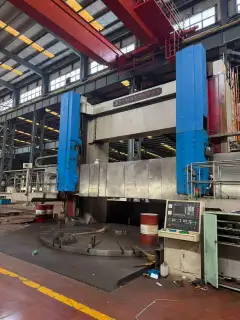 Used Qier CK 5263 x 40/80 CNC Double Column Vertical Lathe photo 2