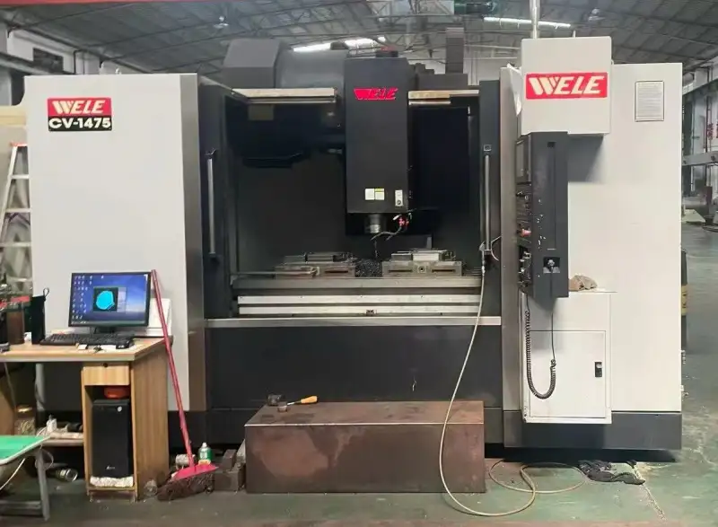 Used Taiwan Weili 1475 Vertical Machining Center with BT40 Spindle photo 1