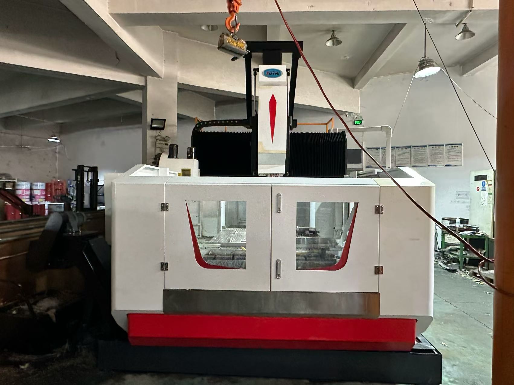 Used Xutai TX 2016 G Gantry Machining Center with Mitsubishi M 80 photo 1