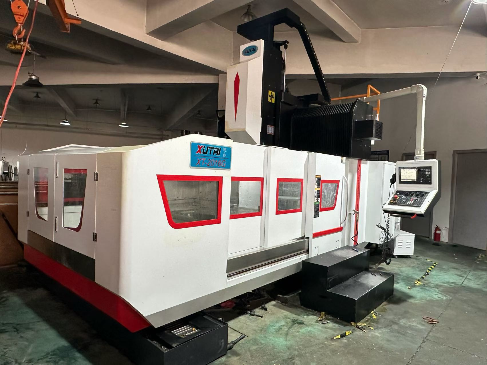 Used Xutai TX 2016 G Gantry Machining Center with Mitsubishi M 80 photo 2