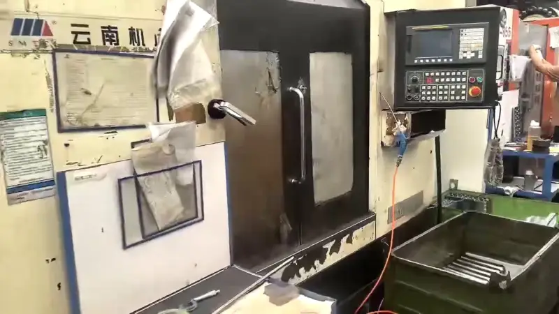 Used 850 Machining Center with FANUC MD Control video thumbnail