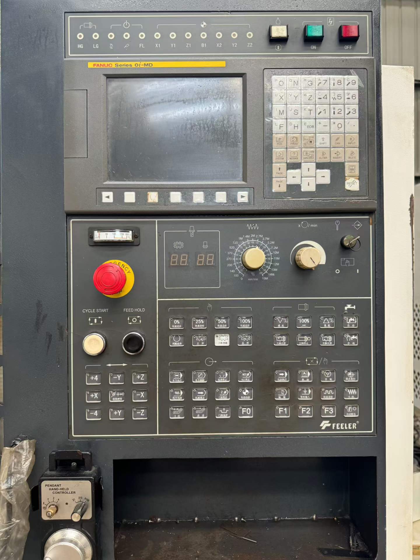 Used Fair Friend 850 Vertical Machining Center with Fanuc Control photo 2