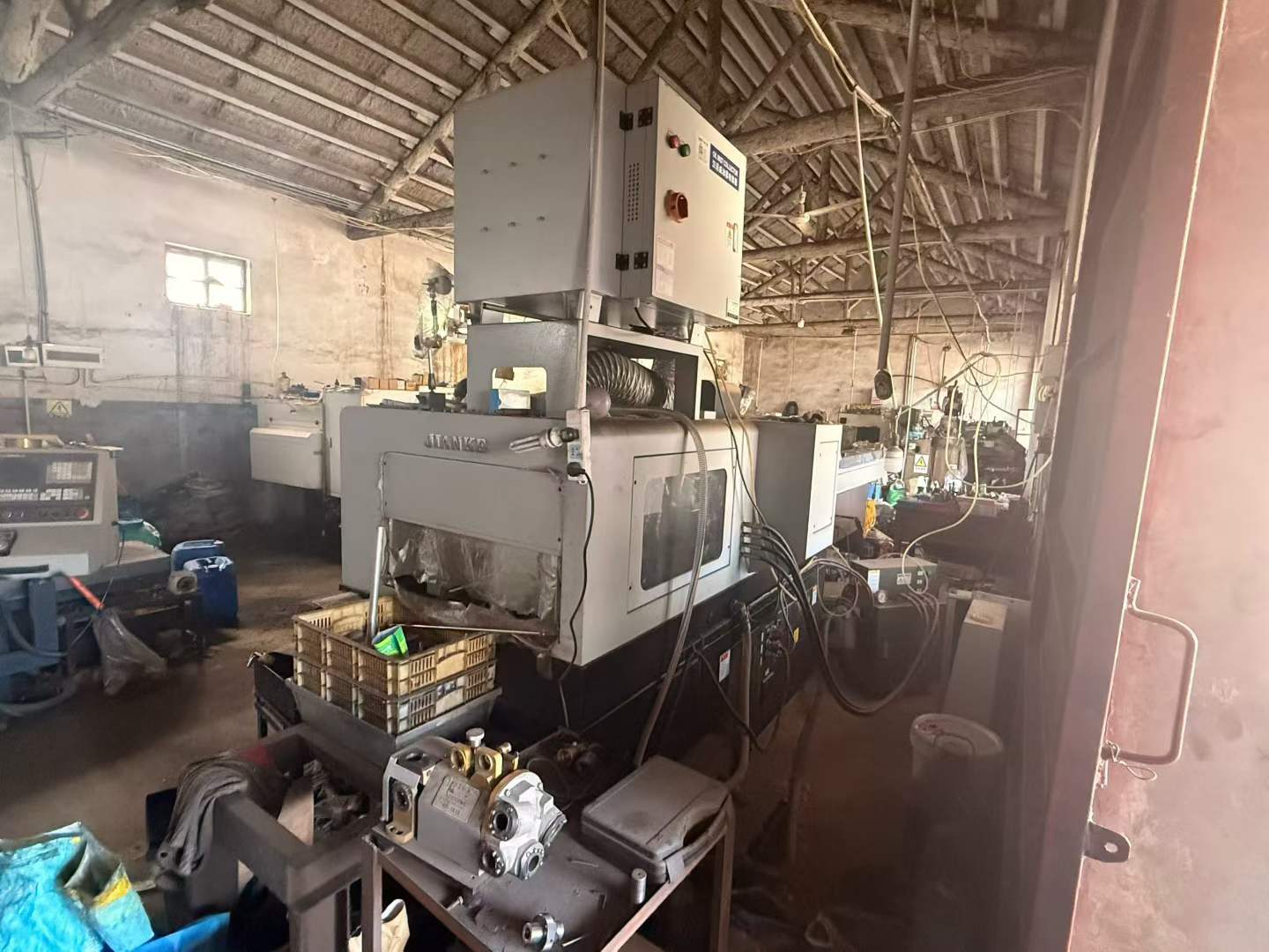 Used Jianke MA 25-6 s Swiss-Type CNC Lathe photo 1