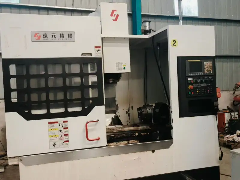Used Jingyuan 850 Machining Center with FANUC 0i-MF photo 1