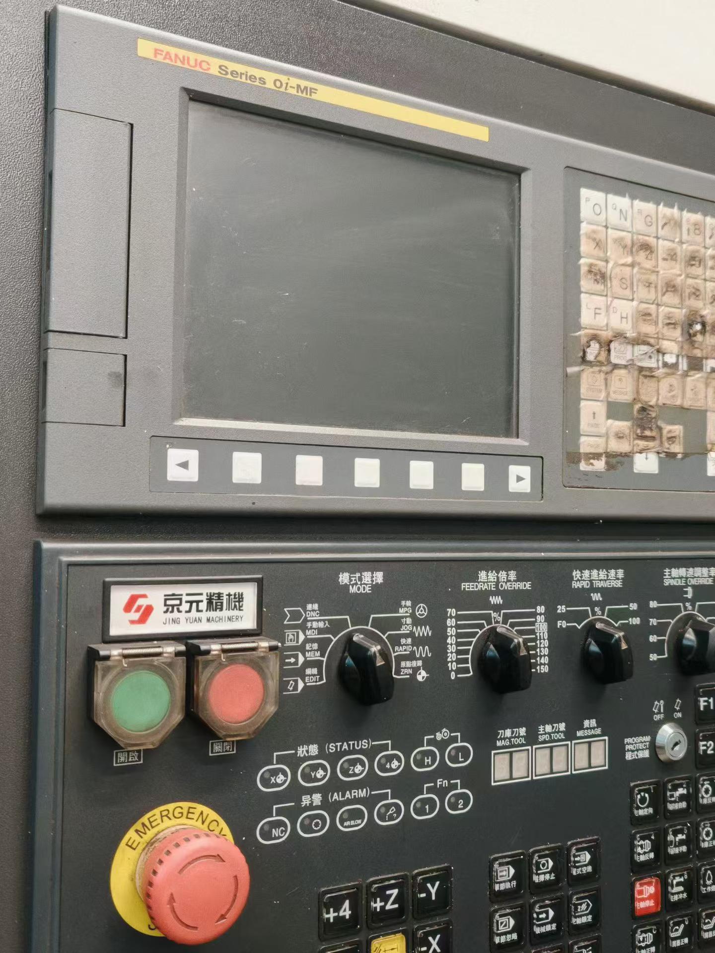 Used Jingyuan 850 Machining Center with FANUC 0i-MF photo 4