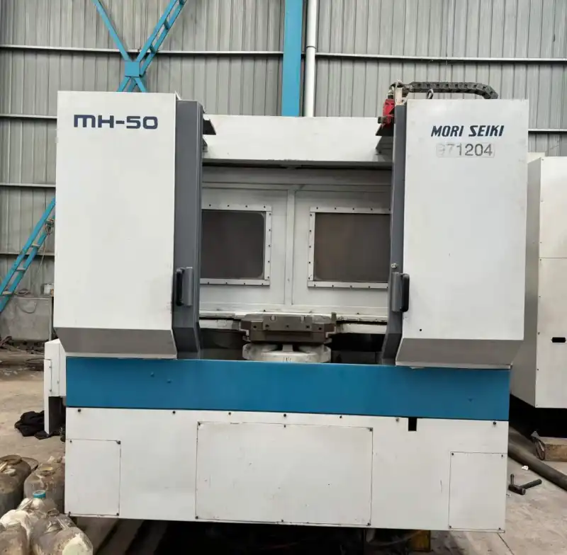 Used Mori Seiki 500 Horizontal Machining Center with Fanuc Control photo 1