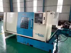 Used Nantong SL 50 Slant-Bed CNC Lathe with FANUC Control photo 1