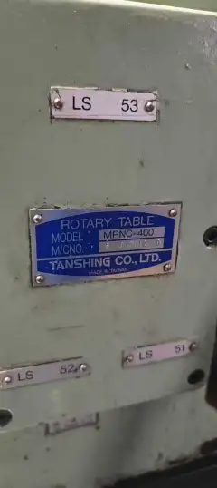 Used Tan Hsing 400 Four-Axis with Tailstock and Rocker Plate photo 5